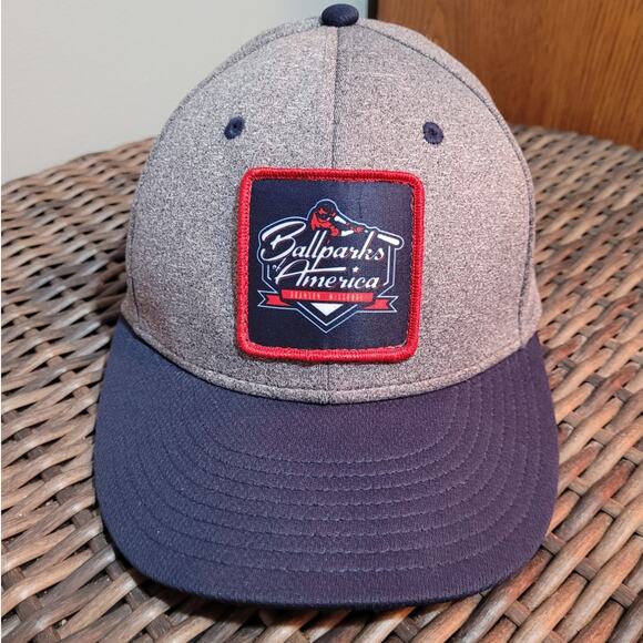 OC Sports Other - OC SPORTS Ballparks America Branson Missouri Baseball Cap Hat Gray Flannel